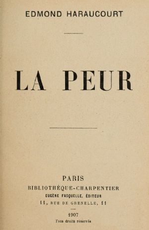 [Gutenberg 64023] • La peur